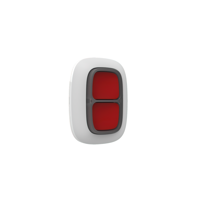 AJAX DoubleButton - Bouton d'urgence Blanc EU