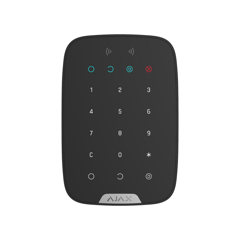 AJAX KeyPad Plus - clavier Noir