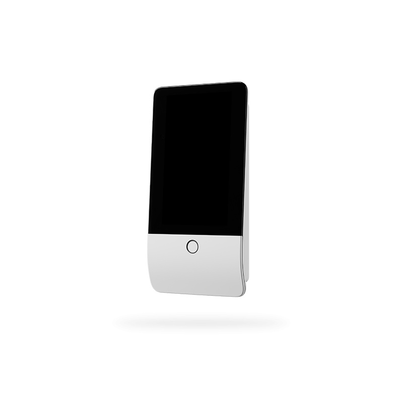 JABLOTRON NATUS Écran tactile pour radio avec lecteur RFID - Blanc JABLOTRON NATUS Écran tactile pour radio avec lecteur RFID - Blanc