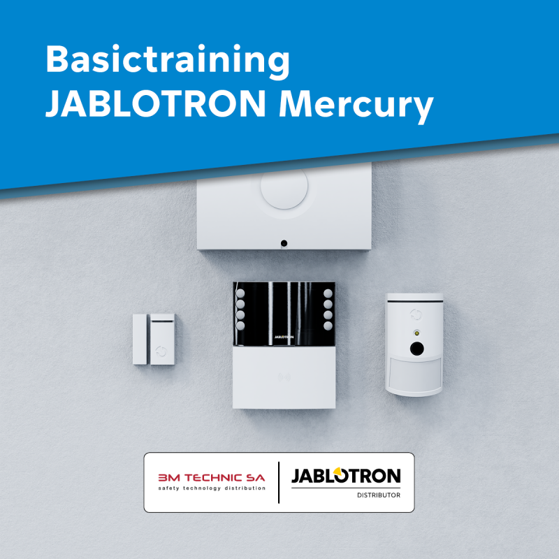 FORMATION DE BASE JABLOTRON MERCURY à EGERKINGEN