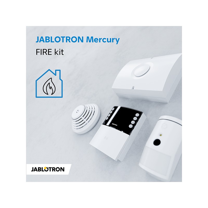 JABLOTRON Kit de démarrage Mercury - Fire incl. BAT-3V7-5000