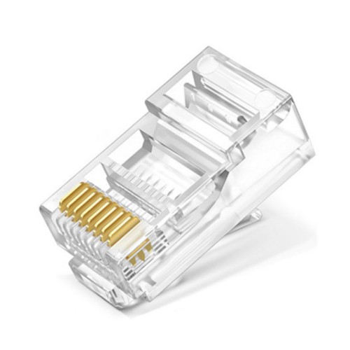 Rj45-Anschluss für Cat5E UTP-Kabel (100 Stück) Rj45-Anschluss für Cat5E UTP-Kabel (100 Stück)