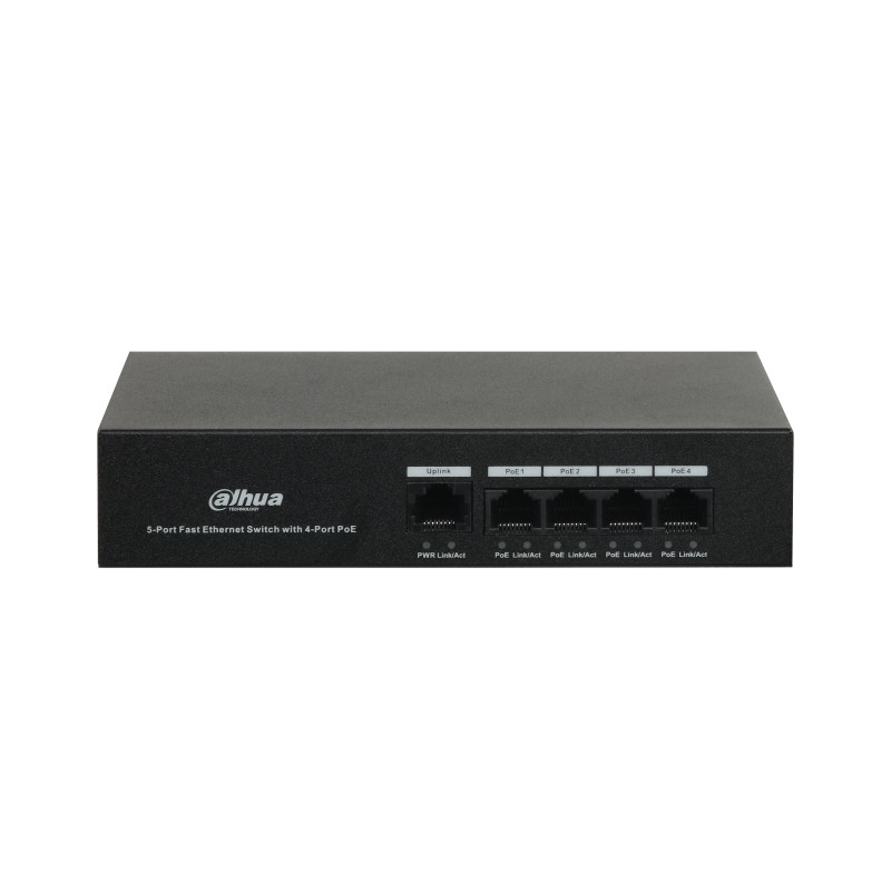 Commutateur de bureau non géré avec 5 ports et 4 ports PoE Commutateur de bureau non géré avec 5 ports et 4 ports PoE
