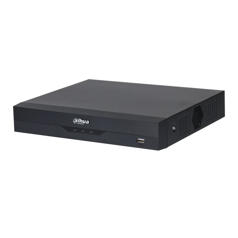 4CH Penta-brid 5MP Value/1080P Kompakt 1U 1HDD WizSense Digitaler Videorekorder Schwarz