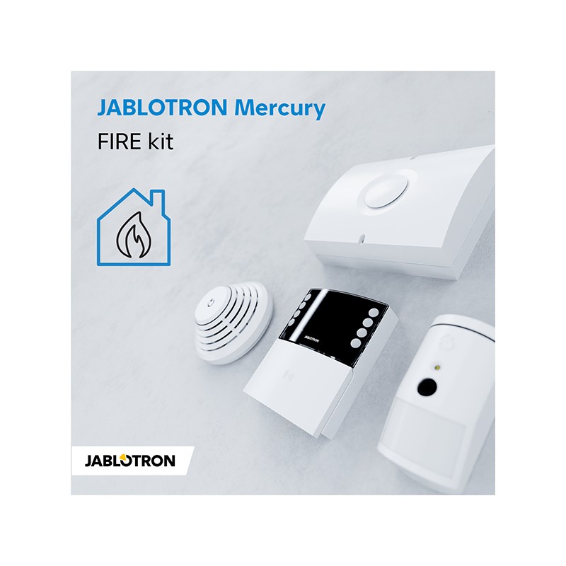 JABLOTRON Kit de démarrage Mercury - Fire incl. BAT-3V7-5000 JABLOTRON Kit de démarrage Mercury - Fire incl. BAT-3V7-5000