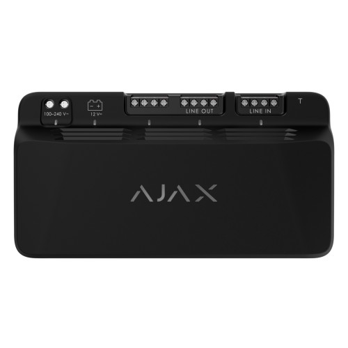 AJAX Superior LineSupply (45 W) Fibra - Noir AJAX Superior LineSupply (45 W) Fibra - Noir