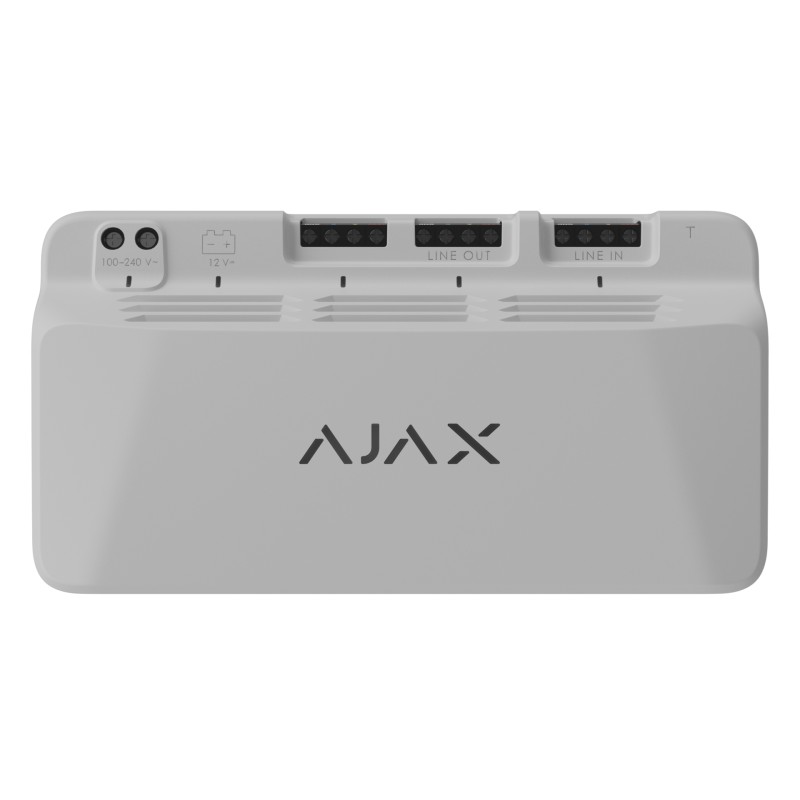 AJAX Superior LineSupply (45 W) Fibra - Blanc AJAX Superior LineSupply (45 W) Fibra - Blanc