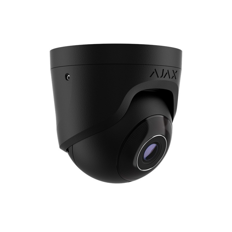 AJAX TurretCam (8 Mp/2.8 mm) - Caméra de sécurité IP câblée Noir AJAX TurretCam (8 Mp/2.8 mm) - Caméra de sécurité IP câblée Noir