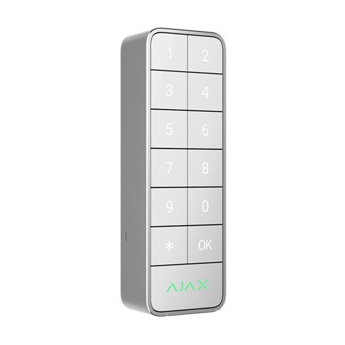 AJAX Superior KeyPad Outdoor Fibra - Tastatur Weiss AJAX Superior KeyPad Outdoor Fibra - Tastatur Weiss