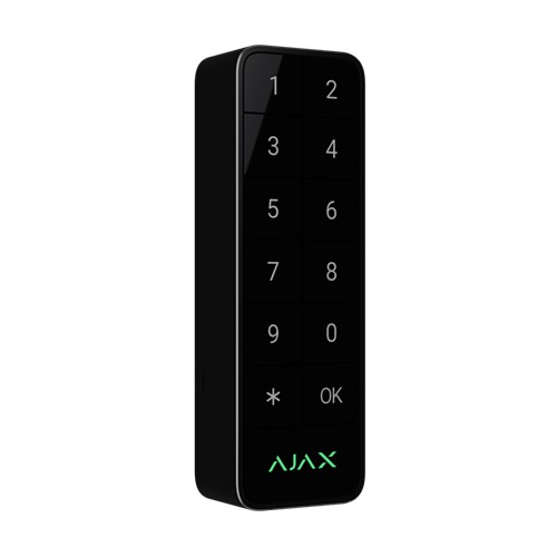 AJAX Superior KeyPad Outdoor Fibra - Tastatur Schwarz AJAX Superior KeyPad Outdoor Fibra - Tastatur Schwarz