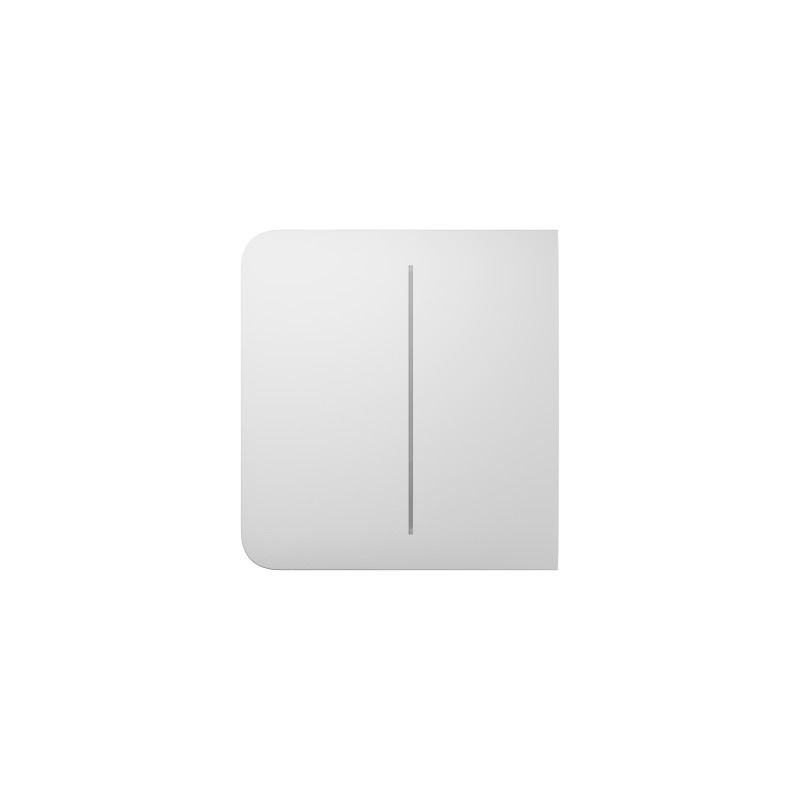 AJAX SideButton (2-gang) - Bouton Blanc