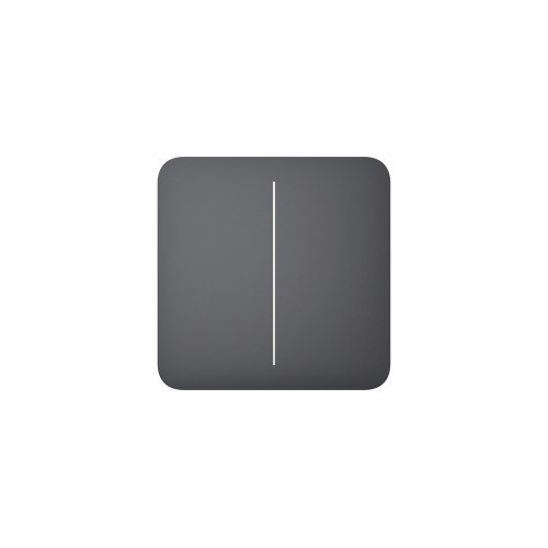 AJAX SoloButton (2-gang) - Bouton Graphite (RAL 7016) AJAX SoloButton (2-gang) - Bouton Graphite (RAL 7016)