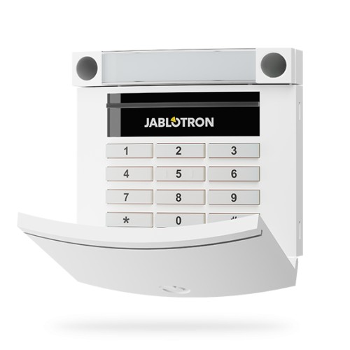 Funk- Zugangsmodul mit Tastatur und RFID- Lesegerät - Reines Weiss Funk- Zugangsmodul mit Tastatur und RFID- Lesegerät - Reines Weiss