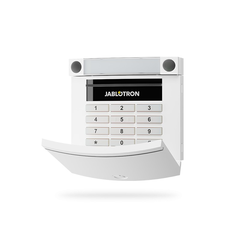Funk- Zugangsmodul mit Tastatur und RFID- Lesegerät - Reines Weiss Funk- Zugangsmodul mit Tastatur und RFID- Lesegerät - Reines Weiss