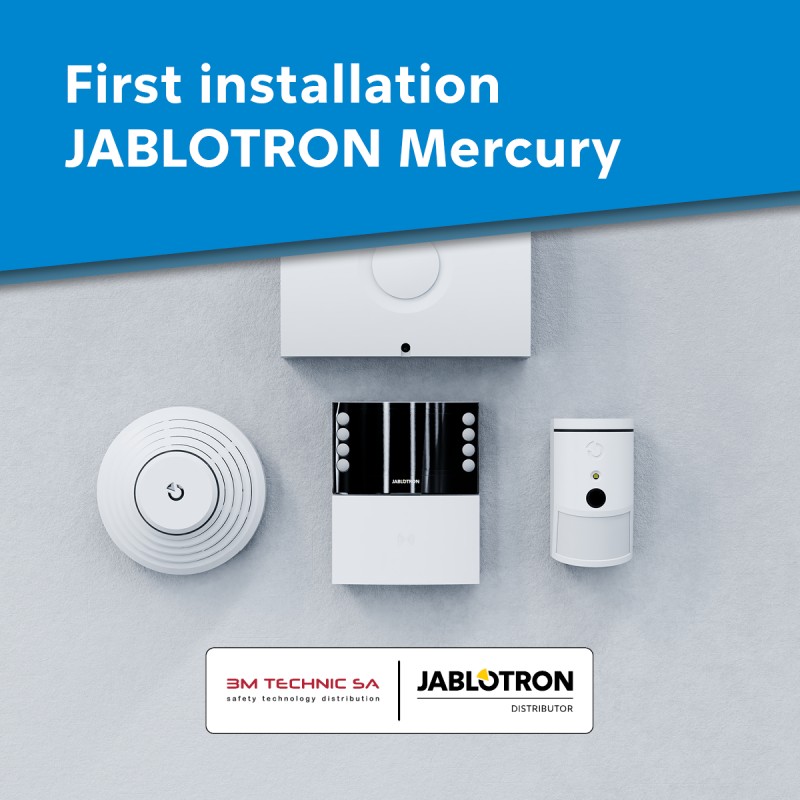 JABLOTRON MERCURY - PREMIÈRE MISE EN SERVICE : PROTECTION CONTRE L'EFFRACTION - EGERKINGEN