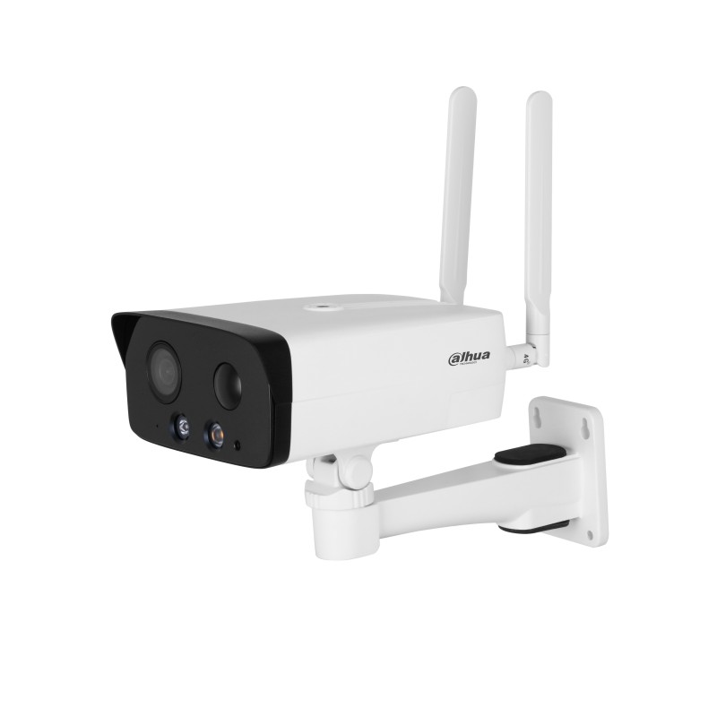 4MP IR Bullet-Kamera mit festem Brennpunkt WizSense 4G Netzwerkkamera Weiss