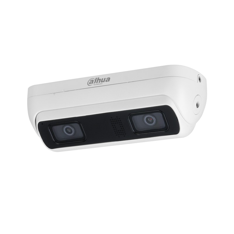 4MP WizMind Dual-Lens-Netzwerkkamera zum Zählen von Personen Weiss