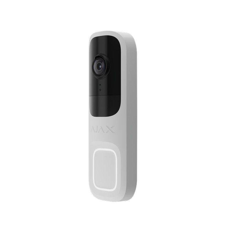 AJAX DoorBell - Video-Türklingel mit integrierter KI, PIR-Sensor und App-Steuerung Weiss AJAX DoorBell - Video-Türklingel mit integrierter KI, PIR-Sensor und App-Steuerung Weiss