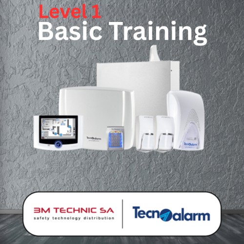 Systèmes d'alarme Tecnoalarm - Niveau 1 : Formation intensive de 8 heures Systèmes d'alarme Tecnoalarm - Niveau 1 : Formation intensive de 8 heures