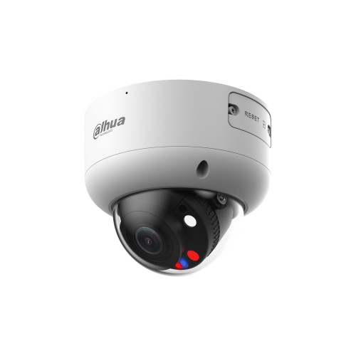 Caméra réseau WizSense 4MP Smart Dual Illumination Active Deterrence Vari-focal Dome Blanc Caméra réseau WizSense 4MP Smart Dual Illumination Active Deterrence Vari-focal Dome Blanc