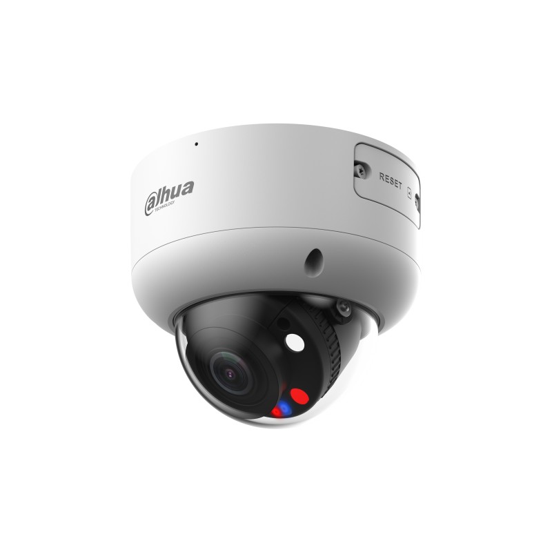 Caméra réseau WizSense 4MP Smart Dual Illumination Active Deterrence Vari-focal Dome Blanc Caméra réseau WizSense 4MP Smart Dual Illumination Active Deterrence Vari-focal Dome Blanc