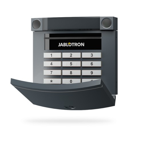 Funk- Zugangsmodul mit Tastatur und RFID- Lesegerät - Anthrazit Funk- Zugangsmodul mit Tastatur und RFID- Lesegerät - Anthrazit