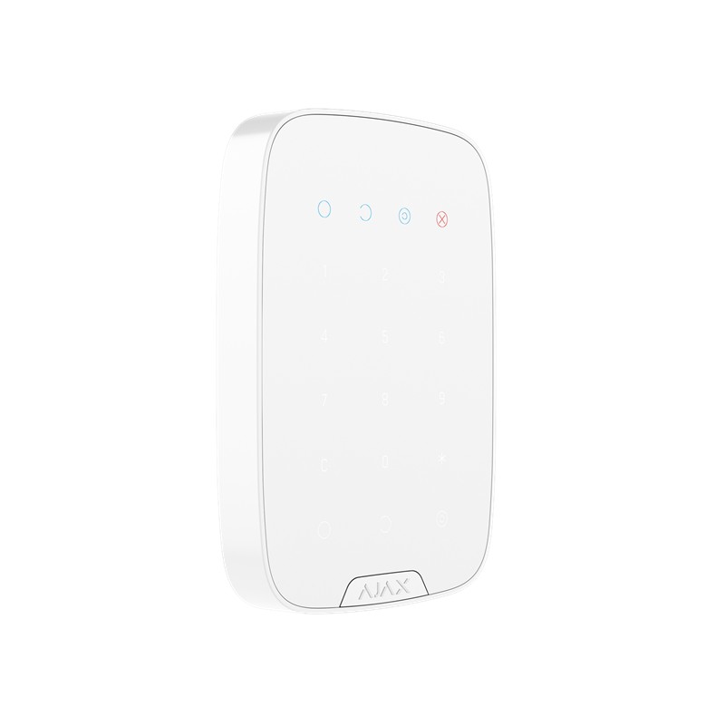 AJAX Superior KeyPad Plus Jeweller - clavier Blanc AJAX Superior KeyPad Plus Jeweller - clavier Blanc
