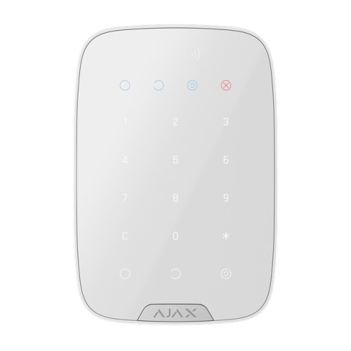 AJAX Superior KeyPad Plus Jeweller - Tastatur Weiss AJAX Superior KeyPad Plus Jeweller - Tastatur Weiss