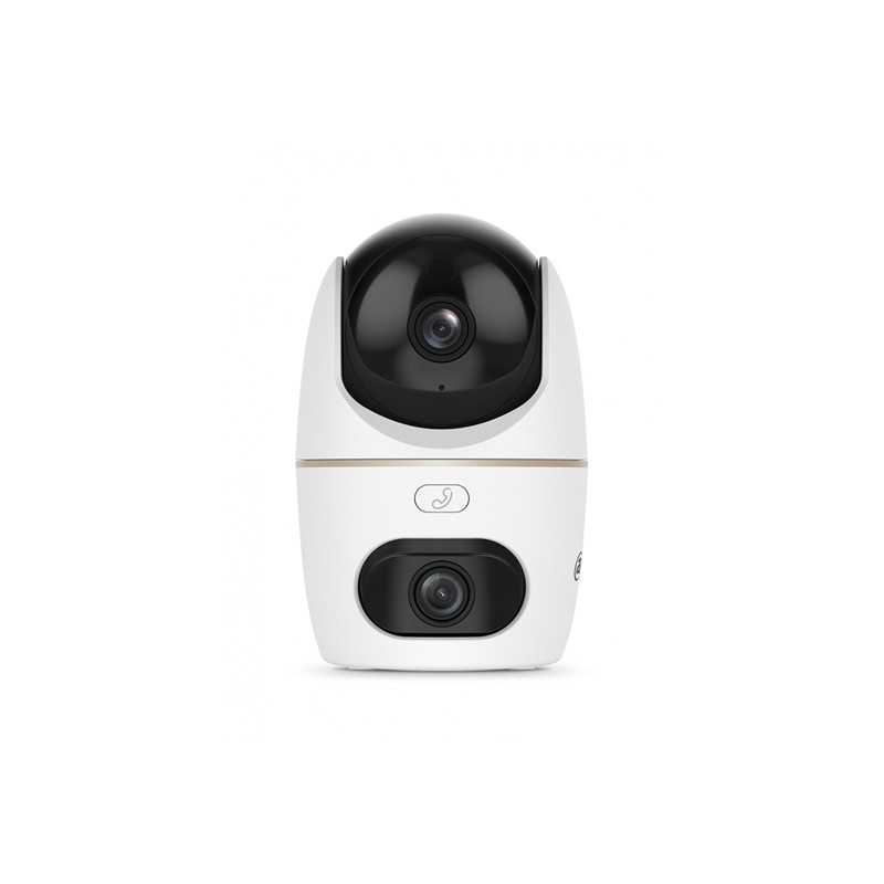 5+5MP Indoor Wi-Fi Dual-Lens Pan & Tilt Caméra Blanc 5+5MP Indoor Wi-Fi Dual-Lens Pan & Tilt Caméra Blanc