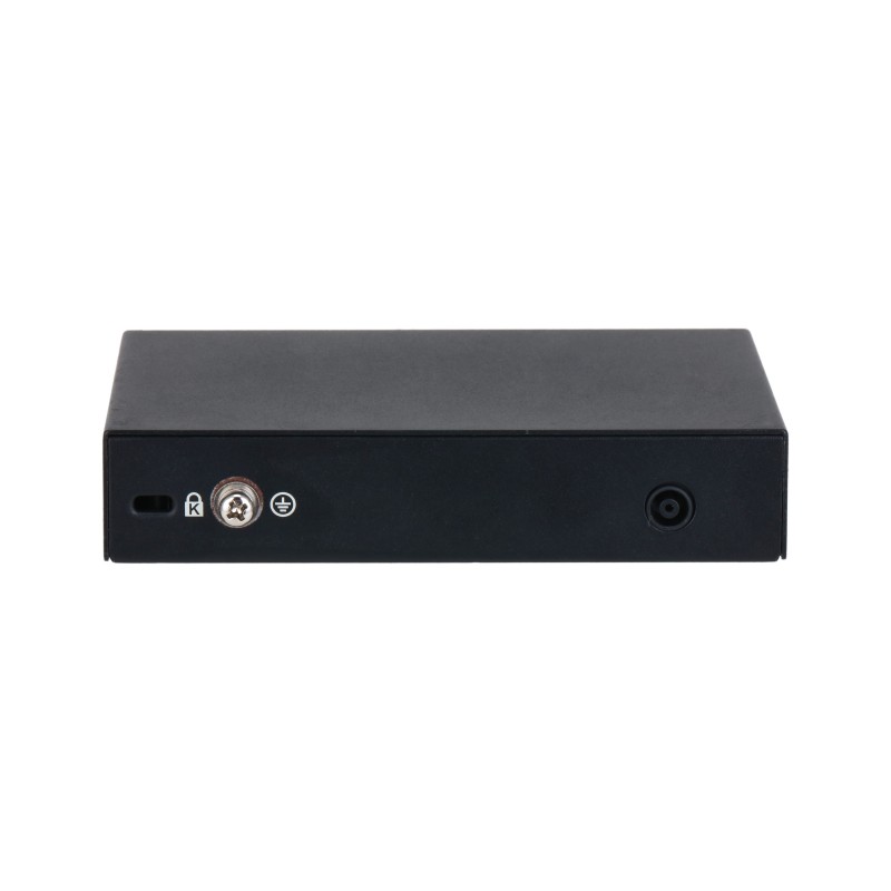 Unverwalteter Desktop-Switch mit 6 Anschlüssen und 4 PoE-Anschlüssen Schwarz Unverwalteter Desktop-Switch mit 6 Anschlüssen und 4 PoE-Anschlüssen Schwarz
