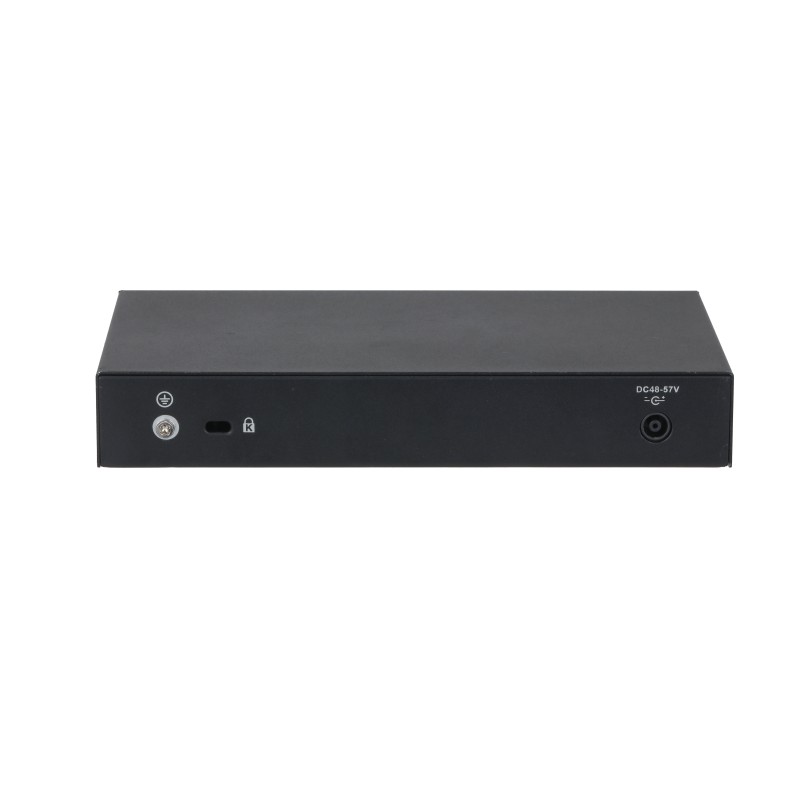 Unverwalteter Desktop-Switch mit 10 Anschlüssen und 8 PoE-Anschlüssen Schwarz Unverwalteter Desktop-Switch mit 10 Anschlüssen und 8 PoE-Anschlüssen Schwarz