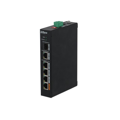 Commutateur PoE 4 ports (non commuté) Noir Commutateur PoE 4 ports (non commuté) Noir