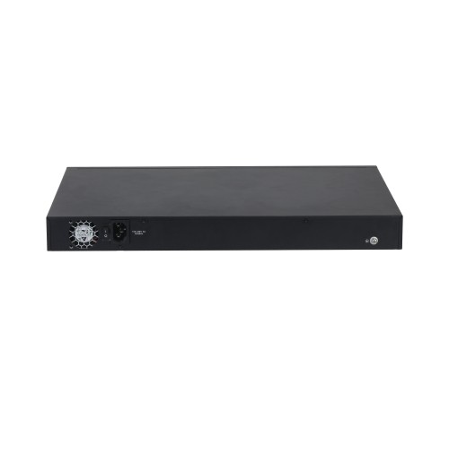 16-Port 100 Mbps + 2-Port Gigabit Managed PoE Switch Commutateur PoE géré Noir 16-Port 100 Mbps + 2-Port Gigabit Managed PoE Switch Commutateur PoE géré Noir