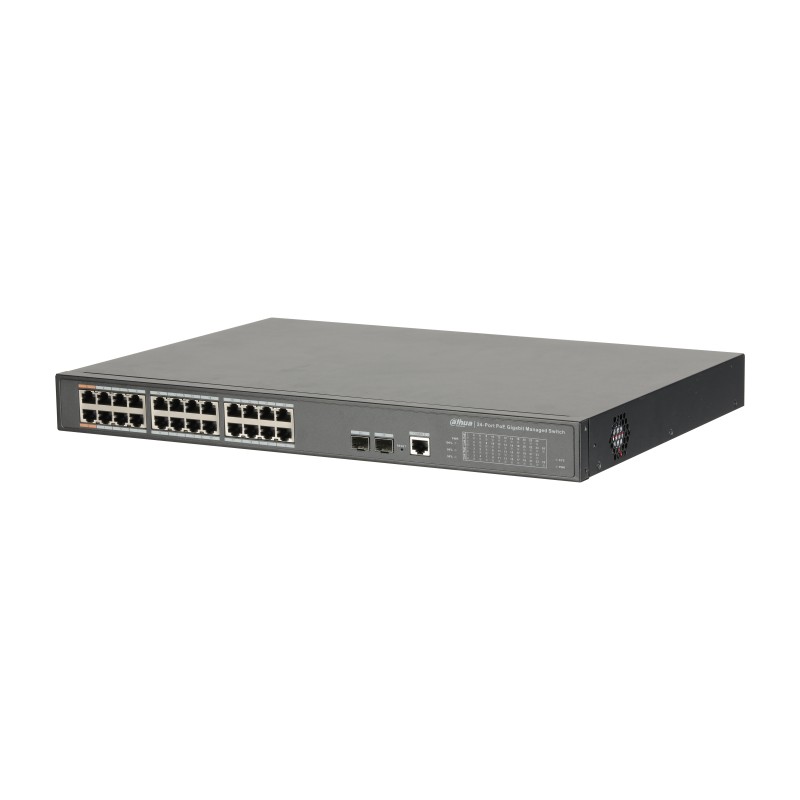 24-Port PoE Gigabit Managed Switch 24-Port PoE Gigabit Managed Switch
