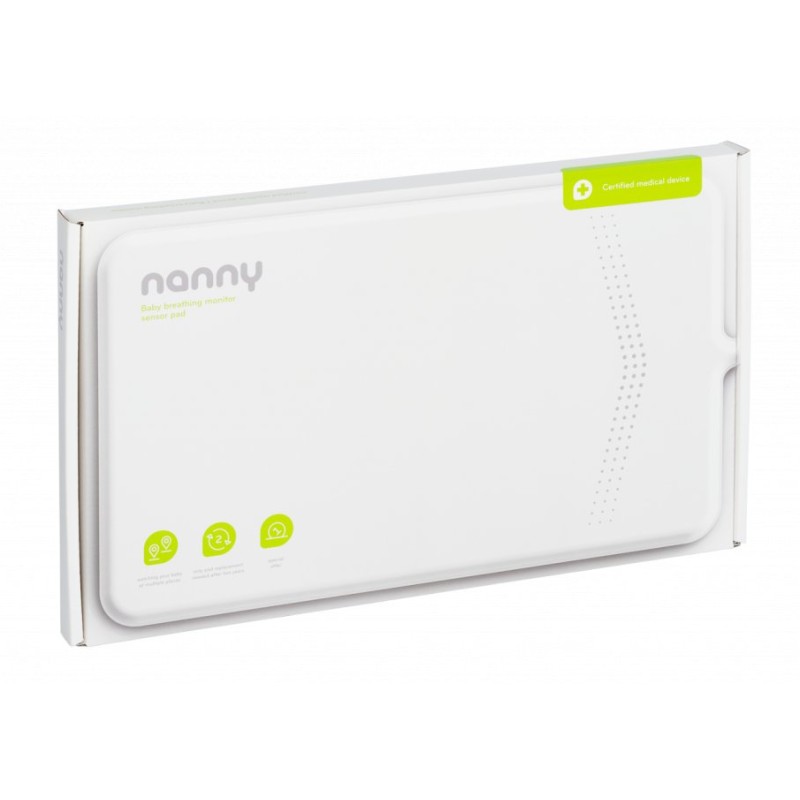 Pad capteur pour le moniteur de respiration Nanny Pad capteur pour le moniteur de respiration Nanny
