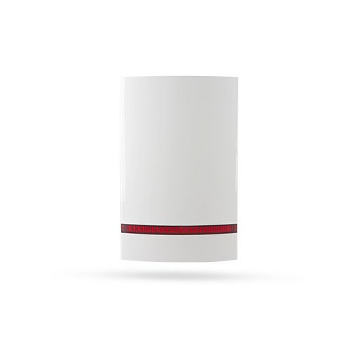 Couverture plastique - pour l'extérieur (blanc, flash rouge) - Blanc Couverture plastique - pour l'extérieur (blanc, flash rouge) - Blanc