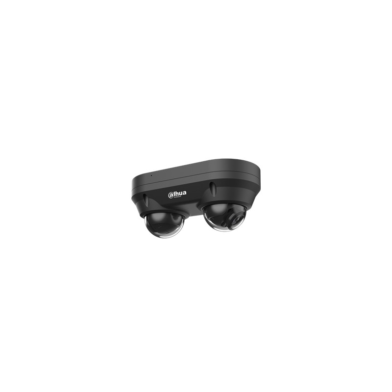 2 × 4 MP Smart Dual Light Fixed-Focal Dual-Directional Dome WizSense Caméra réseau Noir 2 × 4 MP Smart Dual Light Fixed-Focal Dual-Directional Dome WizSense Caméra réseau Noir