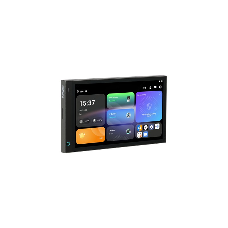 Panneau de commande intelligent IP à 2 fils, Noir Panneau de commande intelligent IP à 2 fils, Noir