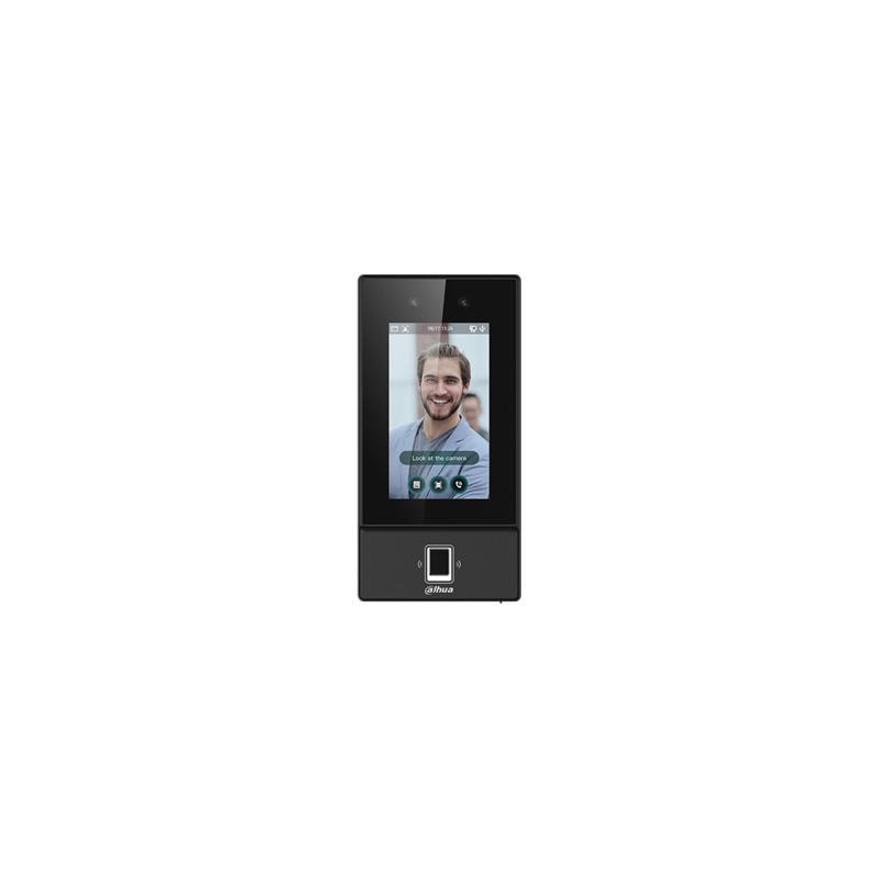 Système de contrôle d'accès avec reconnaissance faciale et scanner d'empreintes digitales, autorisation par ID-Card Système de contrôle d'accès avec reconnaissance faciale et scanner d'empreintes digitales, autorisation par ID-Card