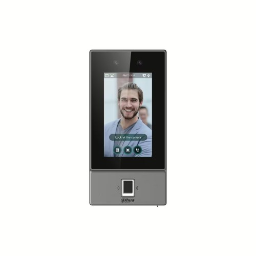 Système de contrôle d'accès avec reconnaissance faciale et scanner d'empreintes digitales - POE+Wifi Système de contrôle d'accès avec reconnaissance faciale et scanner d'empreintes digitales - POE+Wifi