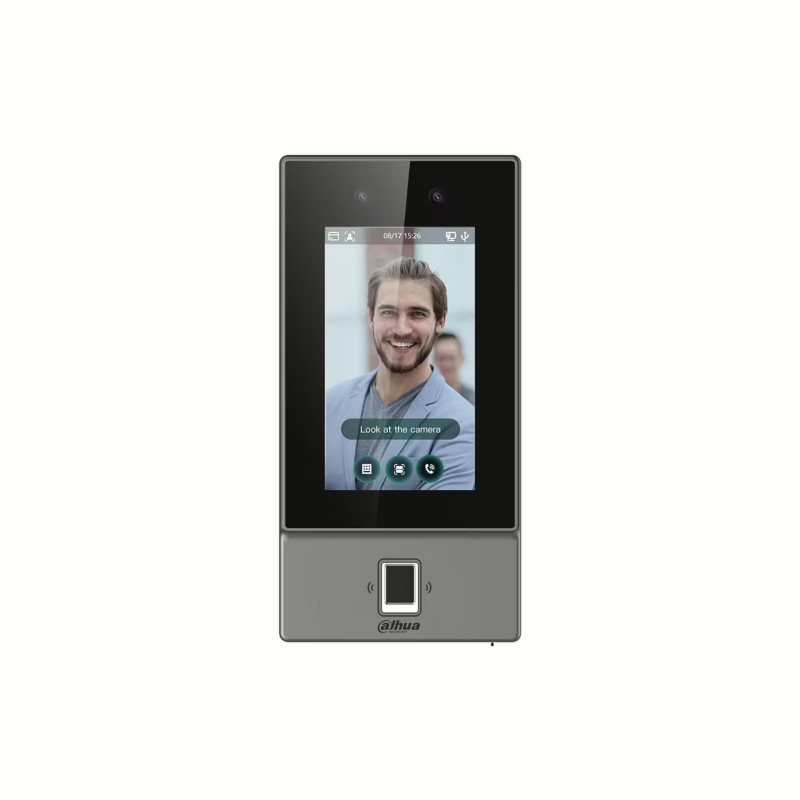 Zutrittskontrollsystem mit Gesichtserkennung und Fingerabdruckscaner - POE+Wifi Zutrittskontrollsystem mit Gesichtserkennung und Fingerabdruckscaner - POE+Wifi