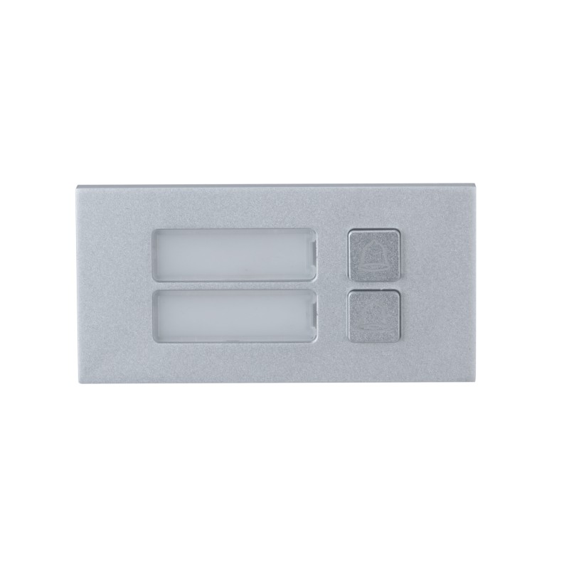 Module avec 2 boutons d'appel mécaniques - pour système d'interphone vidéo modulaire Module avec 2 boutons d'appel mécaniques - pour système d'interphone vidéo modulaire