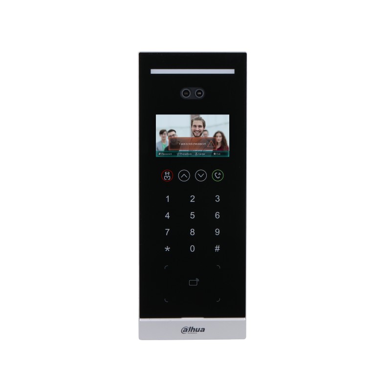 Interphone IP avec reconnaissance faciale pour porte d'entrée Interphone IP avec reconnaissance faciale pour porte d'entrée