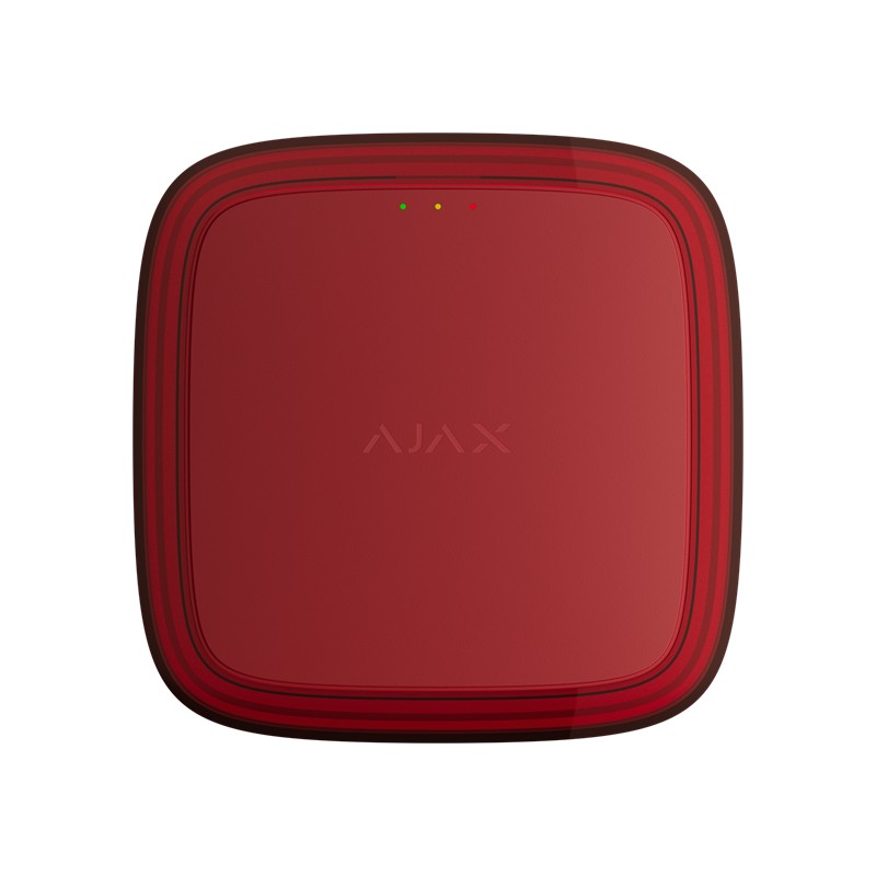 AJAX EN54 FireProtect (VAD) - émetteur de signaux optiques sans fil Rouge AJAX EN54 FireProtect (VAD) - émetteur de signaux optiques sans fil Rouge