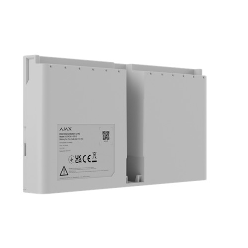 AJAX EN54 Internal Battery (24h) - Wiederaufladbarer Li-Ion-Akku zum Einbau in EN54 Fire Hub Jeweller oder EN54 Fire ReX Jewelle AJAX EN54 Internal Battery (24h) - Wiederaufladbarer Li-Ion-Akku zum Einbau in EN54 Fire Hub Jeweller oder EN54 Fire ReX Jewelle