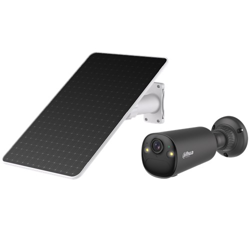 Caméra réseau à batterie WLAN 4MP avec solaire - Système de surveillance Noir Caméra réseau à batterie WLAN 4MP avec solaire - Système de surveillance Noir