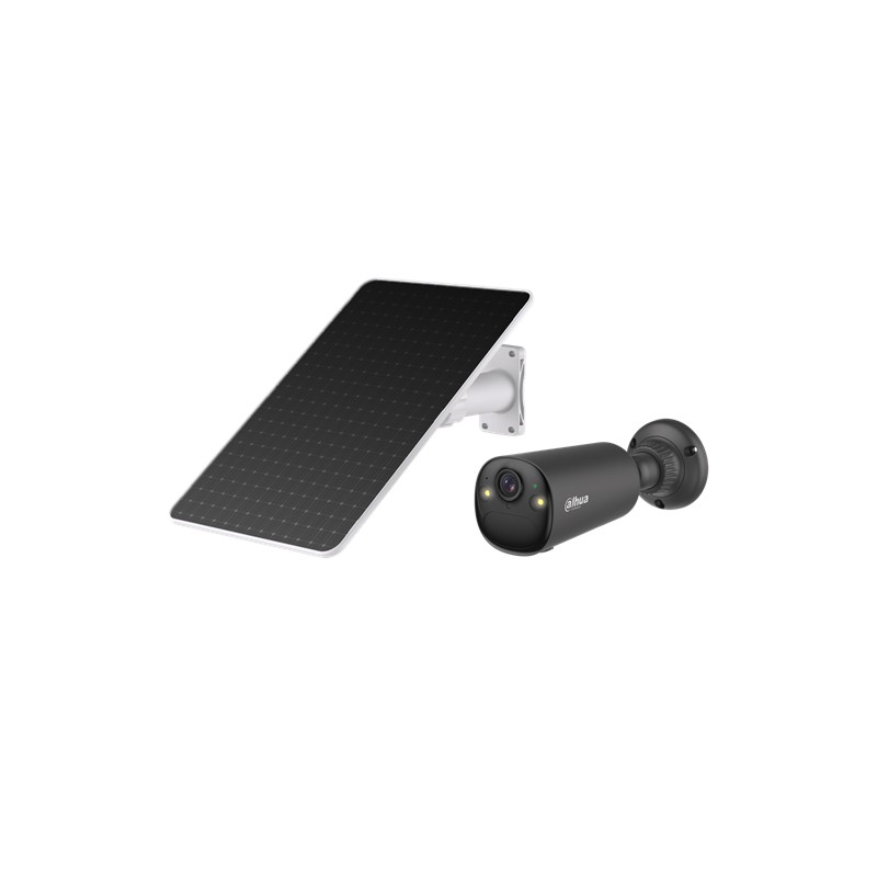 Caméra réseau à batterie WLAN 4MP avec solaire - Système de surveillance Noir Caméra réseau à batterie WLAN 4MP avec solaire - Système de surveillance Noir