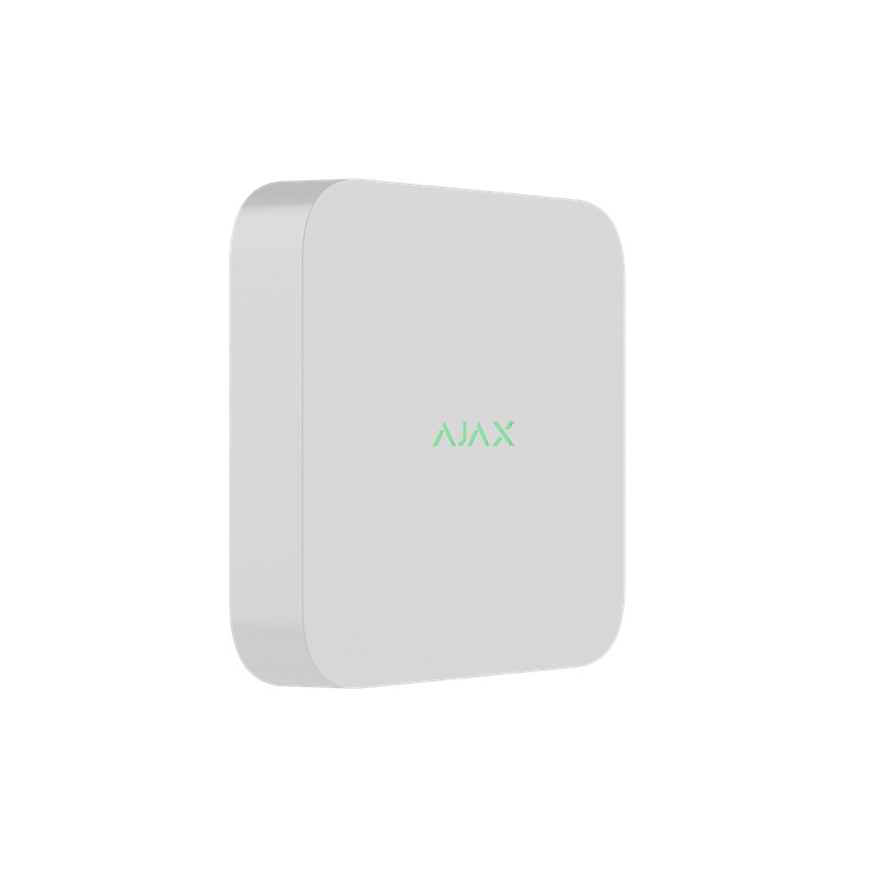 AJAX NVR DC 16-ch - Enregistreur vidéo en réseau 16 canaux alimenté par une alimentation basse tension - Blanc AJAX NVR DC 16-ch - Enregistreur vidéo en réseau 16 canaux alimenté par une alimentation basse tension - Blanc