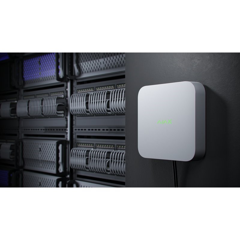 AJAX NVR DC 16-ch - Enregistreur vidéo en réseau 16 canaux alimenté par une alimentation basse tension - Blanc AJAX NVR DC 16-ch - Enregistreur vidéo en réseau 16 canaux alimenté par une alimentation basse tension - Blanc