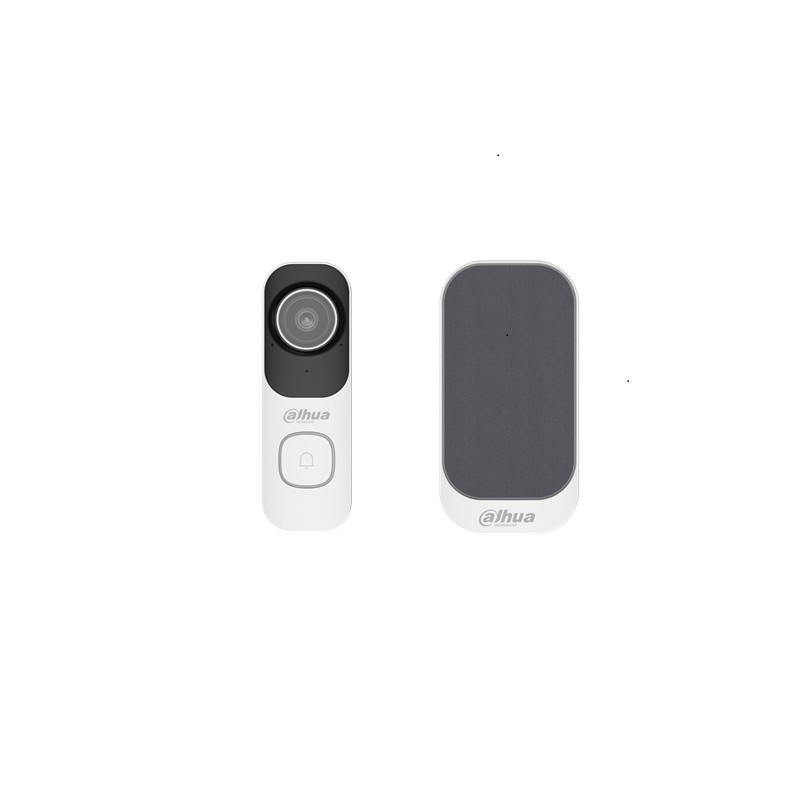 KIT-2K kabelgebundene Videotürklingel Weiss mit WLAN-Gong KIT-2K kabelgebundene Videotürklingel Weiss mit WLAN-Gong